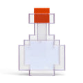 7 Color Changing Medicine Bottle LED Night Light Pixel Wind Peripheral design Toy USB Rechargeable Room Decoration Lamp Gift